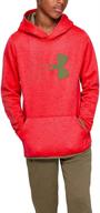🧥 active: under armour black boys' fleece hoodie for optimal comfort and style логотип