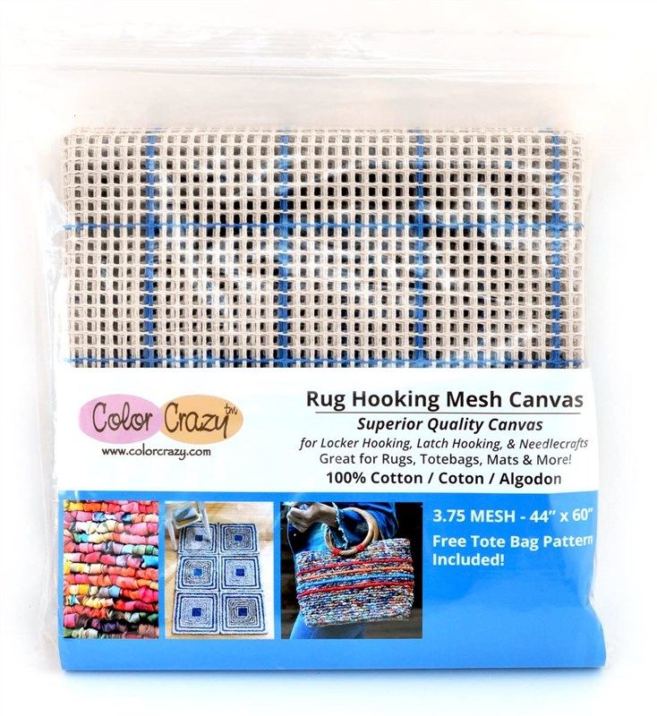 rug hooking mesh canvas pattern 로고