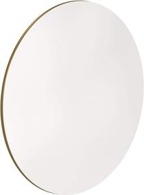 img 2 attached to 🌟 COSCO Stylaire 44-Inch Round Folding Table in Gold and White