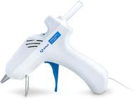 🔥 award-winning adtech w9201 drip-less full size high temperature hot glue gun - drastically reduces drips & strings by up to 90%, white logo