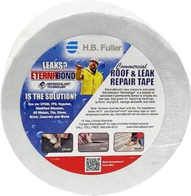 img 1 attached to 🏠 EternaBond RoofSeal White 4" x 50' MicroSealant Tape, UV Stable Seam Repair - 35 mil Thickness, EB-RW040-50R - One-Step Durable Waterproof and Airtight Sealant