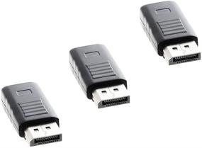 img 4 attached to 💻 Улучшите графику ПК: XEYOU DisplayPort Headless Ghost 4K DP Dummy Plug - 3Pack