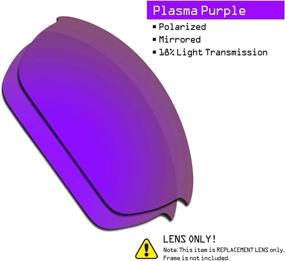 img 3 attached to Plasma Purple SmartVLT Sunglasses Replacement - Men's Eyewear & Accessories