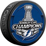 inglasco lightning 2020 stanley cup champions hockey puck souvenir logo