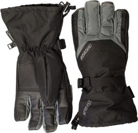 img 1 attached to Gordini Gore Tex Gauntlet Gloves Black Gunmetal Small