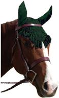 premium horse size fancy crochet fly veil by intrepid international logo