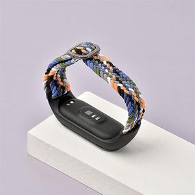 img 1 attached to Braided Compatible Adjustable Replacement Wristband Wearable Technology and Accessories