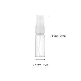 img 2 attached to 💧 Convenient Refillable Plastic Bottles for Perfumes - A Must-Have for Every Fragrance Enthusiast