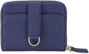 img 1 attached to 👛 Stylish and Secure: Vaultskin BELGRAVIA Women's Zip Around Small RFID Wallet