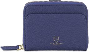 img 3 attached to 👛 Stylish and Secure: Vaultskin BELGRAVIA Women's Zip Around Small RFID Wallet