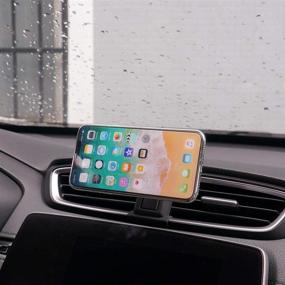 img 1 attached to 📱 Honda CRV Phone Holder: Adjustable Vent Dashboard Cell Phone Mount for Honda CRV 2018 2017, Car Phone Holder for iPhone 7 iPhone 6s iPhone 8, Samsung, and Smartphone (4.7/5/5.5/6 in)