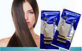img 3 attached to Ultimate Nourishment for Dry, Frizzy Hair: Keratin Hair Mask 12-Piece Set (360ml)