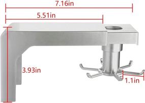 img 1 attached to LinkIdea Multifunctional Adhesive Rotating Telescopic