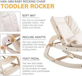 img 1 attached to Toddler Adjustable Bouncer Removable Recliner Kids' Home Store