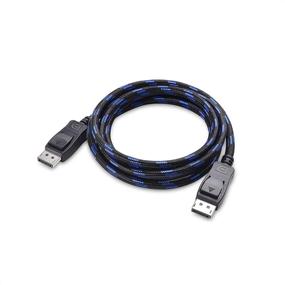 img 2 attached to Cable Matters Braided DisplayPort - Certified for Superior Performance