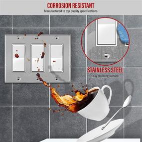 img 2 attached to ENERLITES Decorator Receptacle Corrosive 7733