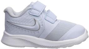 img 2 attached to 👟 Metallic Silver Volt Nike Toddler Boys' Sneakers - Shoes