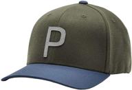 puma throwback p 110 snapback cap for men логотип