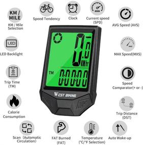 img 2 attached to Ultimate Cycling Gadget: Waterproof Bike Speedometer & Computer for MTB Road Bikes – LCD Display, Wireless & Multi-Functions!