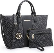 dasein womens handbags shoulder satchel women's handbags & wallets for satchels logo