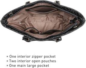 img 1 attached to Женские сумки DASEIN для плеча, женские сумки и кошельки для сатчелей
