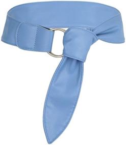 img 2 attached to 🌙 Moonsix Leather Vintage Casual Double Women's Belt Accessories: Elevate Your Style!