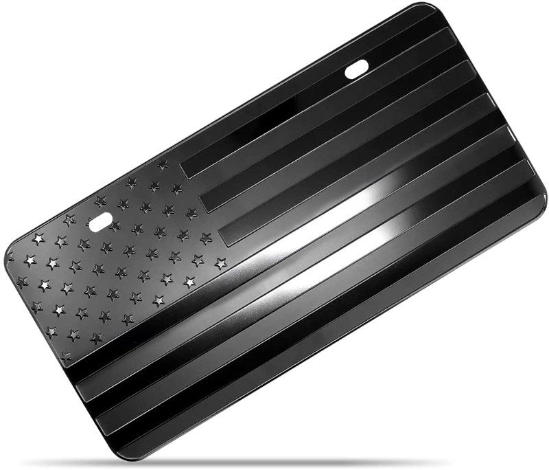 zone tech monochrome license plate logo