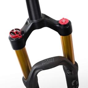 img 1 attached to BOLANY Ultralight Air MTB Suspension Fork 26/27.5/29 - 120mm Travel, Rebound Adjust, Straight Tube 28.6mm, QR 9mm, Manual/Crown Lockout - XC Mountain Bike Forks with Gas Shock Absorber