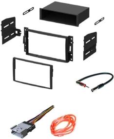 img 1 attached to 🚗 ASC GM510 Car Stereo Dash Kit, Harness, Antenna Adapter: Easy Installation for Aftermarket Radios in Select GM Vehicles