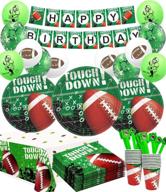 football decorations tablecloth touchdown accessory logo