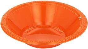 img 1 attached to Amscan 43034 05 Orange Plastic Bowls