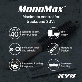 img 1 attached to KYB 565019 MonoMax Gas Shock: Unmatched Performance and Reliability