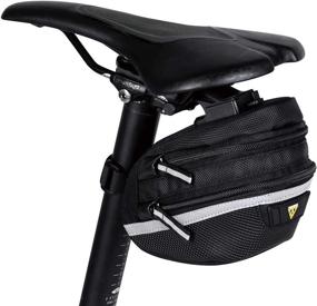 img 1 attached to Topeak Wedge Pack II Seat Bag with Micro F25 Fixer Black: Compact and Versatile Storage Solution for Your Cycling Essentials