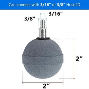 img 2 attached to Quickun Cylinerr Diffuser Hydroponics Airstones