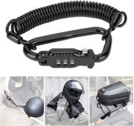 secure your motorcycle gear with our helmet lock combo - keep your helmet, jacket, and bag safe! logo