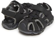skysole boy’s athletic fisherman sandals: closed-toe mesh, adjustable strap, kid’s shoes - ultimate comfort and support! logo