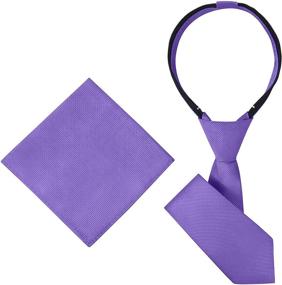 img 1 attached to Ties Boys Necktie Pre Tied Uniforms Boys' Accessories in Neckties