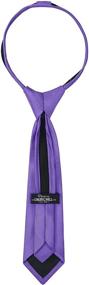 img 2 attached to Ties Boys Necktie Pre Tied Uniforms Boys' Accessories in Neckties