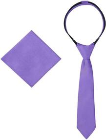 img 4 attached to Ties Boys Necktie Pre Tied Uniforms Boys' Accessories in Neckties