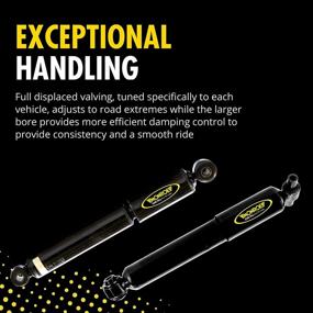 img 2 attached to Enhanced Performance Monroe 37315 Rear Shock Absorber for Optimal Dampening