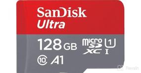 img 8 attached to 💾 SanDisk 128GB Ultra MicroSDXC UHS-I Memory Card with Adapter - High Speed, Class 10, Full HD, A1, SDSQUA4-128G-GN6MA