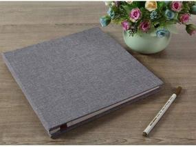 img 1 attached to 📸 Vienrose Self Adhesive Photo Album with Magnetic Closure - Perfect for DIY Scrapbooking and Memory Preservation | Includes Metallic Pen | Sizes 4x6, 5x7, 3x5, and 8.5x11 | 11 x 10.8 Inches