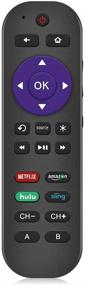 img 4 attached to 📱 Gvirtue Universal Programmable Remote Control for Roku Player – Enhance Your Entertainment Experience with Learning Keys for TV, Soundbar, and Receiver (Not for Roku Streaming Stick)
