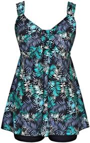 img 4 attached to 👙 DANIFY Tankini Swimdress: Stylish Women's Swimwear in Swimsuits & Cover Ups