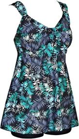 img 3 attached to 👙 DANIFY Tankini Swimdress: Stylish Women's Swimwear in Swimsuits & Cover Ups