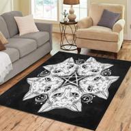 pinbeam portrait madnala pentagram carpet logo