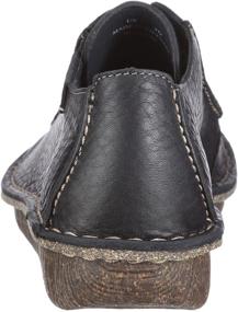 img 2 attached to Женские ботинки CLARKS Funny Derbys из нубука для девочек