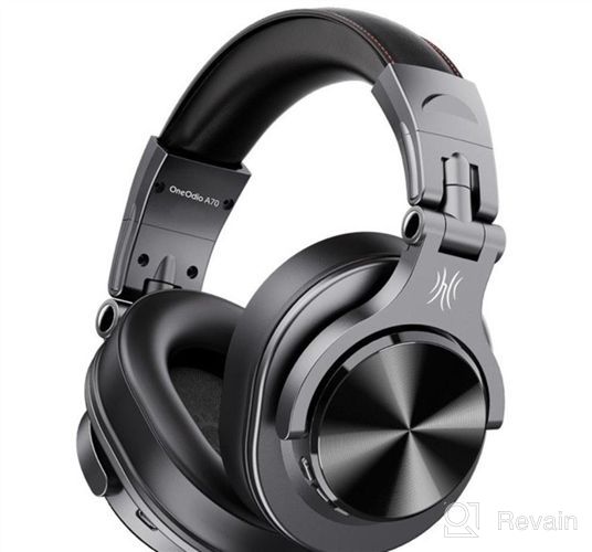 img 1 attached to 🎧 OneOdio Over Ear Headphones Studio Monitor & Mixing DJ Stereo Headsets with 50mm Neodymium Drivers and 1/4 to 3.5mm Audio Jack for AMP Computer Recording Phone Piano Guitar Laptop - Black review by Jerry Ford