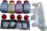 🖨️ combo pack: compatible toner refills + chips for konica minolta magicolor 1600w, 1650en, 1680mf, 1690mf printers logo