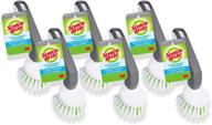 🧽 scotch-brite little handy scrubber, compact & versatile cleaning tool with durable bristles, 6 scrubbers logo